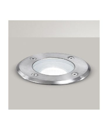 Segnapasso Rotondo Incasso Terra Da Esterno Calpestabile Egoi GES270 Gea Led