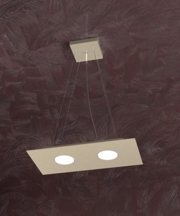Sospensione Led Area 1127/S2 R +1-SA Top Light sabbia