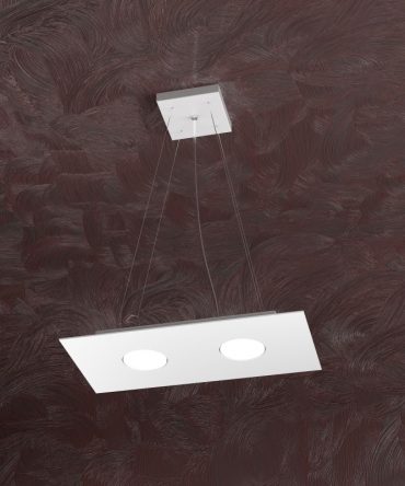 Sospensione Led Area 1127/S2 R-BI Top Light bianco