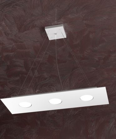 Sospensione Led Area 1127/S3 R +2-BI Top Light bianco