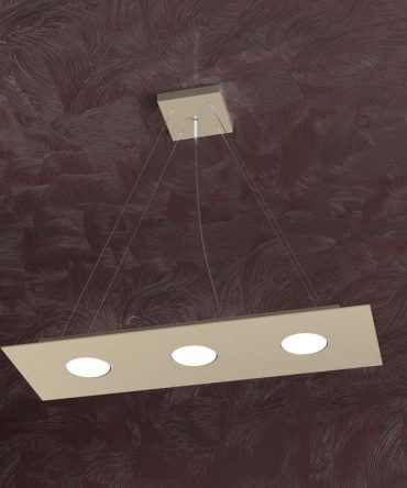 Sospensione Led Area 1127/S3 R-SA Top Light sabbia