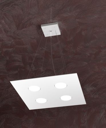 Sospensione Led Area 1127/S4-BI Top Light bianco
