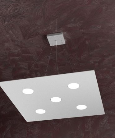 Sospensione Led Area 1127/S5-GR Top Light grigio