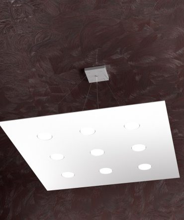Sospensione Led Area 1127/S9-BI Top Light bianco