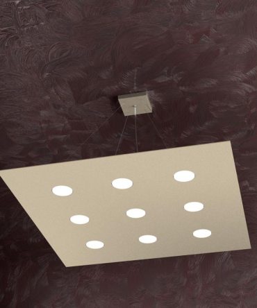 Sospensione Led Area 1127/S9-SA Top Light sabbia