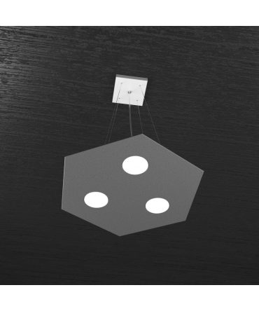 Sospensione Led Gx53 Hexagon 3+1 antracite 1142/SP+1 Top Light