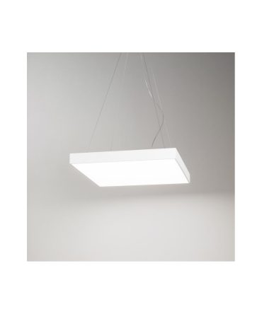 Sospensione Quadrata Biham 60cm Led 60w GKI312+GPL312 Gea Led