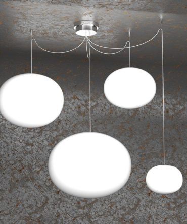 Sospensione Soft 4 sfere mix 1092/S4 Top Light