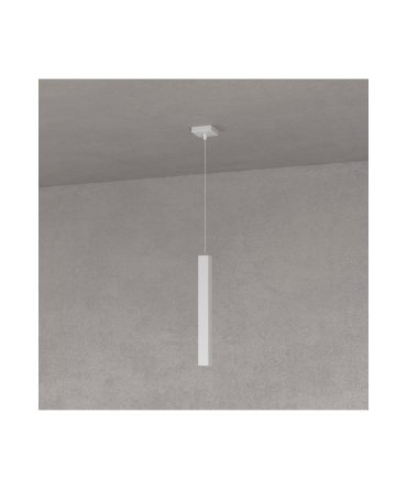 Sospensione Square Tube  1173/S1 Top Light Grigio