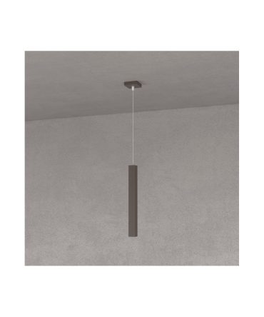 Sospensione Square Tube GU10 Led 1173/S1 Top Light Marrone