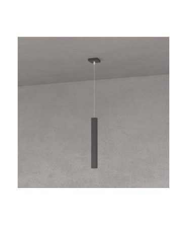 Sospensione Square Tube GU10 Led 1173/S1 Top Light Nero