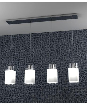 Sospensione Wild 4 luci lineare 1104/S4 Top Light