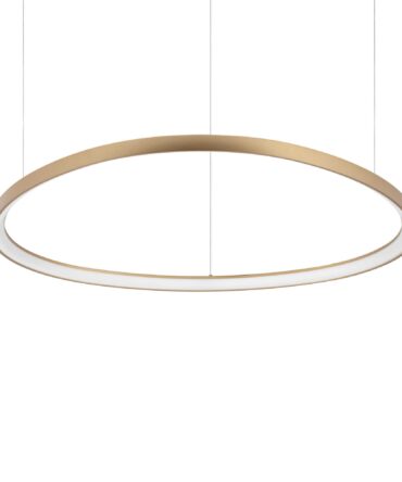 IDEAL LUX GEMINI Sospensione Moderna Led 78 w  SP 105 cm Ottone