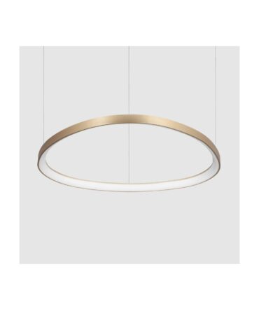 IDEAL LUX GEMINI Sospensione Moderna Led 60w  SP 81 cm Ottone