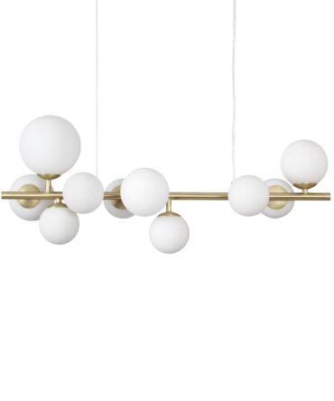 IDEAL LUX PERLAGE Sospensione SP10 bianco