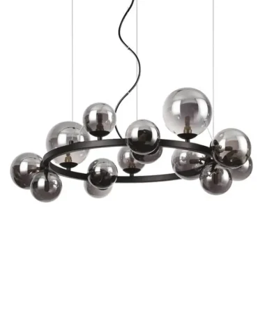 IDEAL LUX PERLAGE  Sospensione SP11  fumè