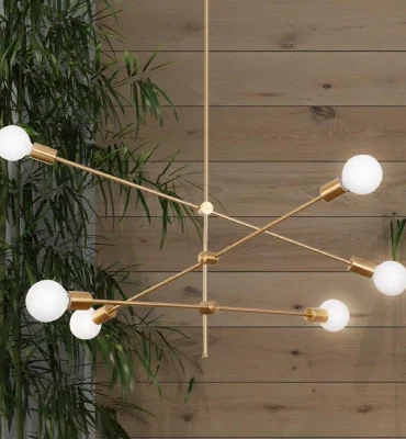 Lampada a sospensione Sikrea ANNA 2048 - Metallo ottone