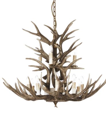 IDEAL LUX CHALET Lampadario a sospensione in legno