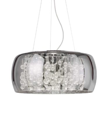 IDEAL LUX AUDI-80 Sospensione SP8 fumè