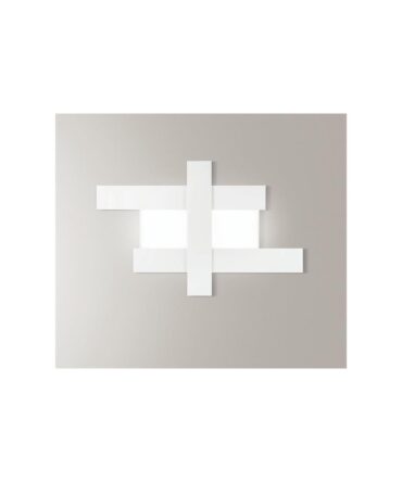 Plafoniera Gea Luce DOHA P/M Medio LED Bianco lampada soffitto parete