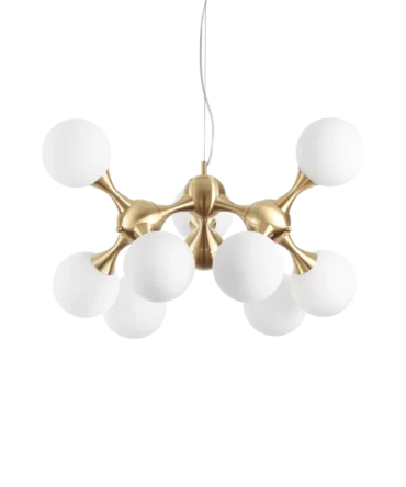 IDEAL LUX NODI Sospensione  SP9 ottone