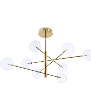 IDEAL LUX EQUINOXE Sospensione SP8 ottone