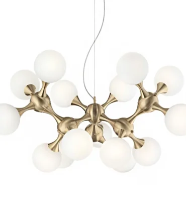 Sospensione  NODI Ideal Lux SP 15 ottone