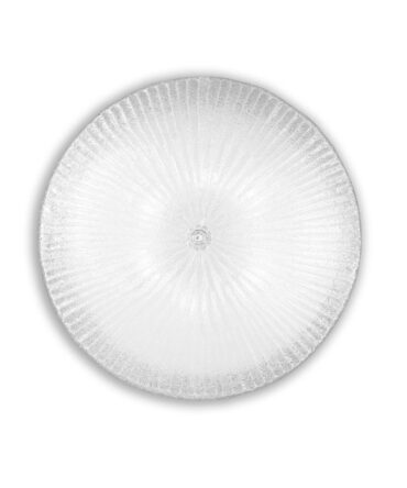 IDEAL LUX  SHELL Lampada a soffitto trasparente L. 60 cm