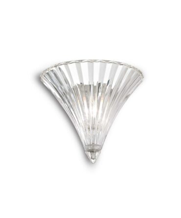 IDEAL LUX SANTA Applique da parete trasparente L. 24,5cm