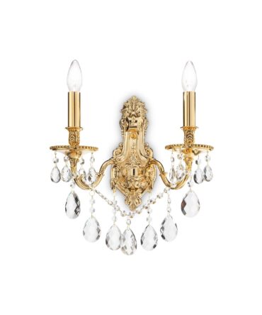 IDEAL LUX GIOCONDA Applique da parete oro L. 31cm