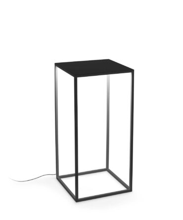 IDEAL LUX IPOTESI Paletto ner h. 73 cm Led 3000k luce calda