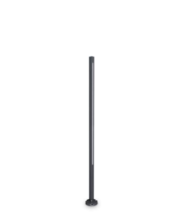 IDEAL LUX JEDI Paletto antracite h. 120,5 cm  Led 3000k luce calda