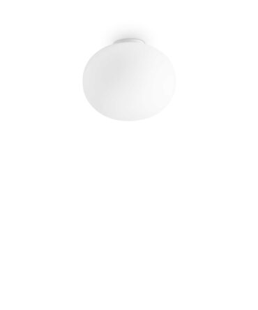 IDEAL LUX COTTON Lampada a soffitto bianco L. 30cm