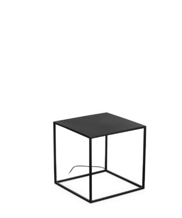 IDEAL LUX IPOTESI Paletto nero h. 50 cm  Led 3000k luce calda