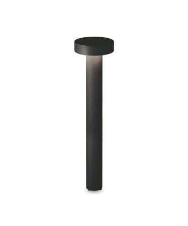 IDEAL LUX  TESLA Paletto da esterno nero h. 80 cm
