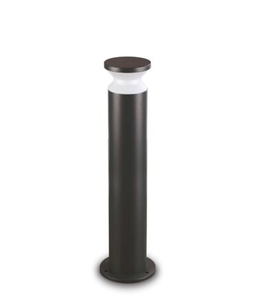 IDEAL LUX  TORRE Paletto da esterno nero h. 80 cm