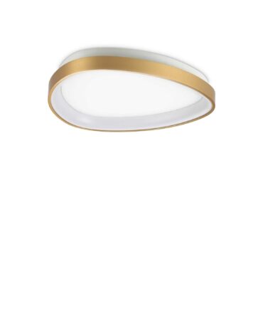 IDEAL LUX GEMINI Lampada a soffitto ottone L. 42,5cm
