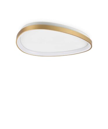 IDEAL LUX GEMINI Lampada a soffitto ottone L. 61cm