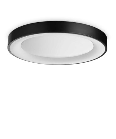 IDEAL LUX  PLANET Lampada a soffitto nero L. 50cm