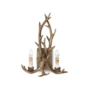 IDEAL LUX CHALET Applique da parete bianco L. 37cm