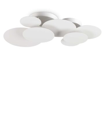 IDEAL LUX  CLOUD Lampada a soffitto bianco L. 74cm