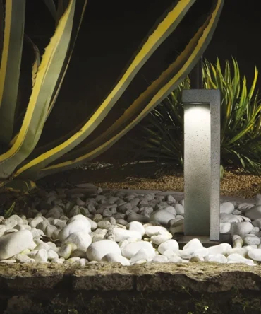 IDEAL LUX TITANO Paletto granito h. 74 cm  Led  3000k luce calda