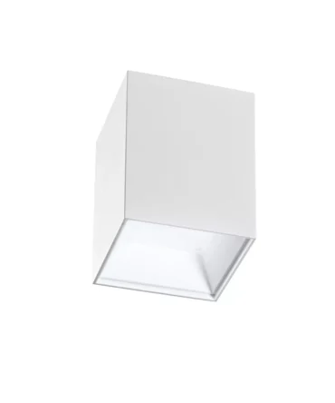 Plafone Spot Led Quadrato Bianco 3000k o 4000k Klin l. 8 cm Isyluce 926