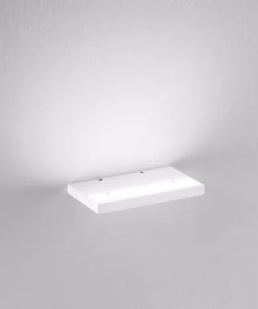 ISYLUCE PLATE 960  Applique da parete in alluminio bianca led 4000K luce naturale