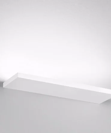 ISYLUCE PLATE 961  Applique da parete in alluminio bianca led 3000K luce calda