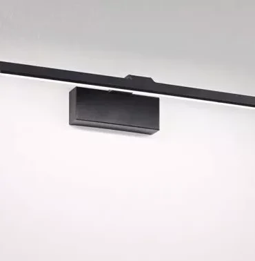 ISYLUCE QUADRO 917GN  Applique da parete in alluminio nero