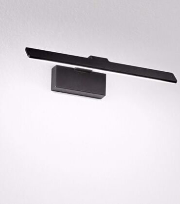 ISYLUCE QUADRO 917MN  Applique da parete in alluminio nero