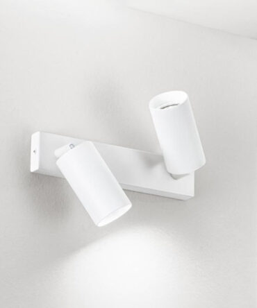 ISYLUCE SIMPLIE 772 Applique da parete in alluminio bianco