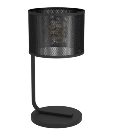 EGLO Lampada da tavolo MANBY con struttura  in acciaio nero H. 48,5 cm.