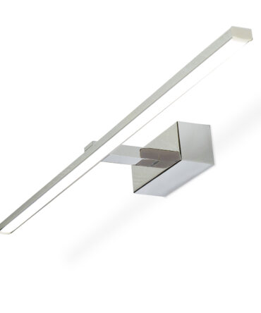 PROMOINGROSS ELEGANCE A84  Lampada da parete led metallo bianco L. 83,4 cm